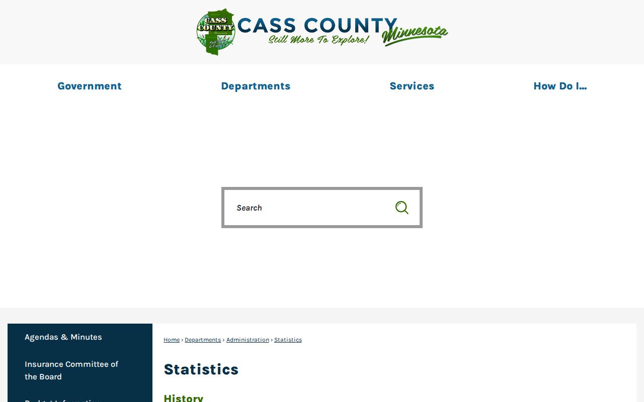 Cass County court docket county statistics and geographic context